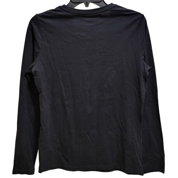 Calvin Klein Performance Women Long Sleeve Crewneck T-Shirt Size US S Black - Picture 2 of 4